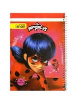 دفتر مشق 80 برگ ایمان طرح کارتونی 12