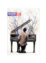 دفتر مشق 80 برگ شفیعی طرح موسیقی 2