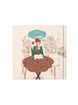 دفتر یادداشت 120 برگ جلد سخت مسترنوت طرح 12