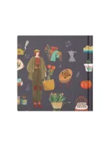 دفتر یادداشت 120 برگ جلد سخت مسترنوت طرح 15