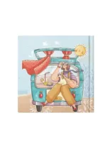 دفتر یادداشت 120 برگ جلد سخت مسترنوت طرح 18