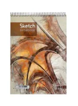 دفتر طراحی 60 برگ سایز A4 آوای تحریر طرح 4