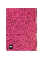 دفتر مشق 60 برگ سیمی الیپون طرح مینیمال