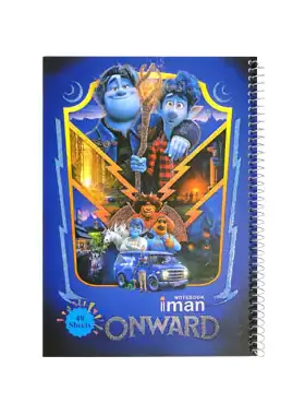 دفتر مشق 40 برگ ایمان طرح کارتونی 8