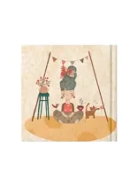 دفتر یادداشت 120 برگ جلد سخت مسترنوت طرح 5