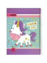 دفتر مشق 80 برگ ایمان طرح کارتونی 8