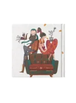 دفتر یادداشت 120 برگ جلد سخت مسترنوت طرح 6