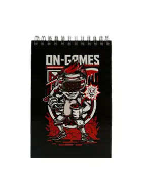 دفتر یادداشت 80 برگ جلد سخت پاپکو مدل PN-6158 طرح 3