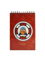 دفتر یادداشت 80 برگ جلد سخت پاپکو مدل PN-6158 طرح 4