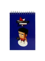 دفتر یادداشت 80 برگ جلد سخت پاپکو مدل PN-6158 طرح 5