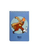 دفتر یادداشت 80 برگ سایز متوسط الیپون طرح 6