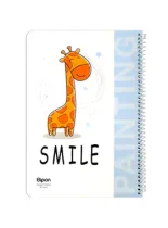 دفتر نقاشی 60 برگ الیپون طرح حیوانات 4