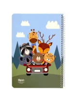 دفتر نقاشی 60 برگ الیپون طرح حیوانات 7