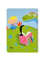 دفتر نقاشی 60 برگ الیپون طرح حیوانات 8