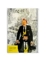 دفتر مشق 80 برگ آزاده طرح کارتونی 3