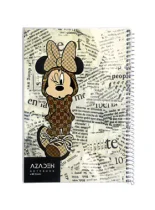 دفتر مشق 80 برگ آزاده طرح کارتونی 7