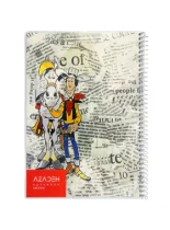 دفتر مشق 80 برگ آزاده طرح کارتونی 8