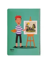 دفتر نقاشی 40 برگ الیپون طرح فانتزی 10