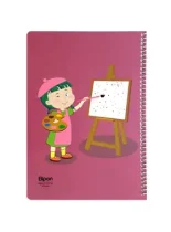 دفتر نقاشی 40 برگ الیپون طرح فانتزی 7