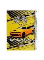 دفتر مشق 80 برگ دایان طرح ماشین 3