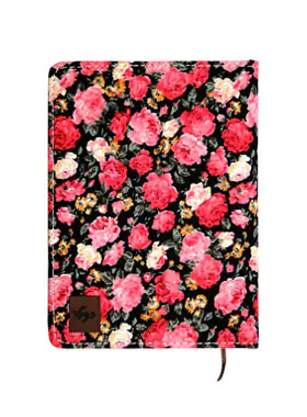 دفتر یادداشت 120 برگ جلد پارچه ای دوکا طرح گل 2