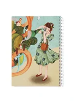 دفتر مشق 50 برگ مسترنوت طرح دخترانه 11