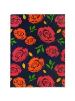 دفتر کلاسوری 100 برگ 26 حلقه آزاده طرح 3