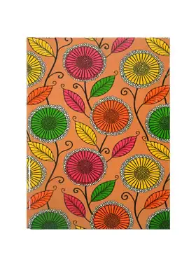 دفتر کلاسوری 100 برگ 26 حلقه آزاده طرح 5