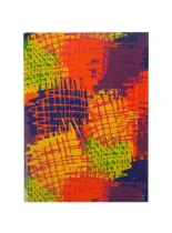 دفتر کلاسوری 100 برگ 26 حلقه آزاده طرح 6