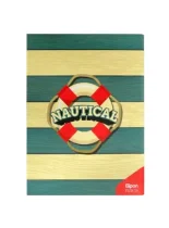 دفتر کلاسوری 100 برگ 26 حلقه الیپون طرح 6