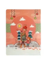 دفتر کلاسوری 100 برگ 26 حلقه دایان طرح 5