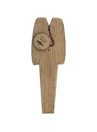 نشانگر کتاب چوبی نشانک طرح 6