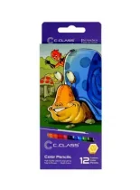 مداد رنگی 12 رنگ سی کلاس طرح 3