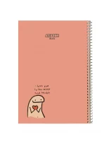 دفتر مشق 80 برگ آزاده طرح میقولی 7